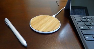 SurgeDisk Wireless Charger Qi Charging Pad Ultra Slim Sleep-Friendly Universal