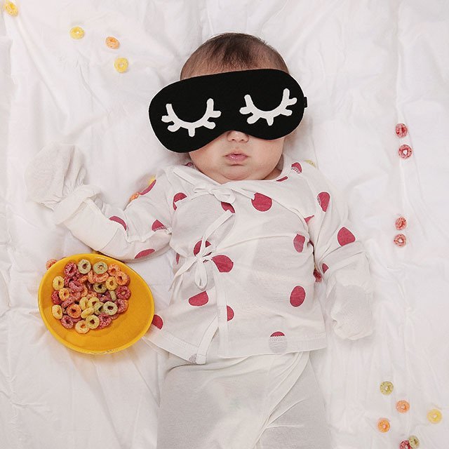 Fever Indicating Dot Pattern Baby Gown