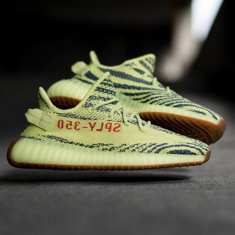 Adidas Yeezy Boost 350 V2 Semi Frozen Yellow