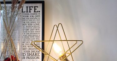 Star Metal Table Lamp