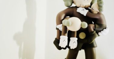 Kaws Clean Slate Vinyl Figure Brown