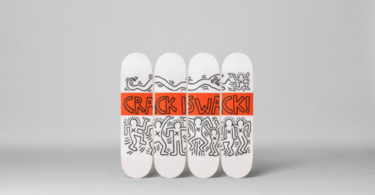 Keith Haring Crack Is Wack Skateboard Decks (Set of 4)