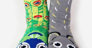 Peacock & Elephant Pals | Kids Collectible Mismatched Socks