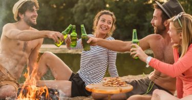 Portable Bamboo Picnic Wine Table and Cutlery Cheese Set