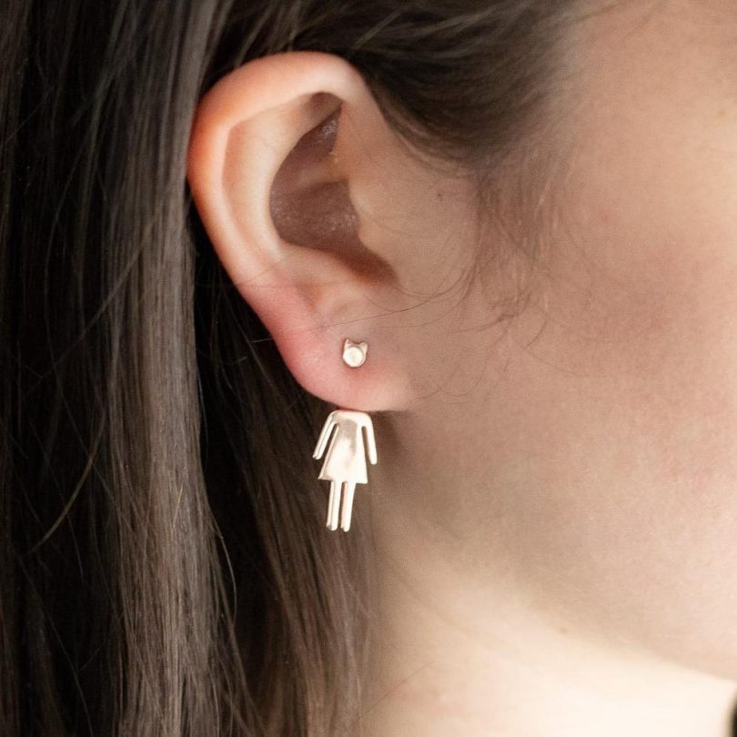 The “Pussy Power” Stud Earrings