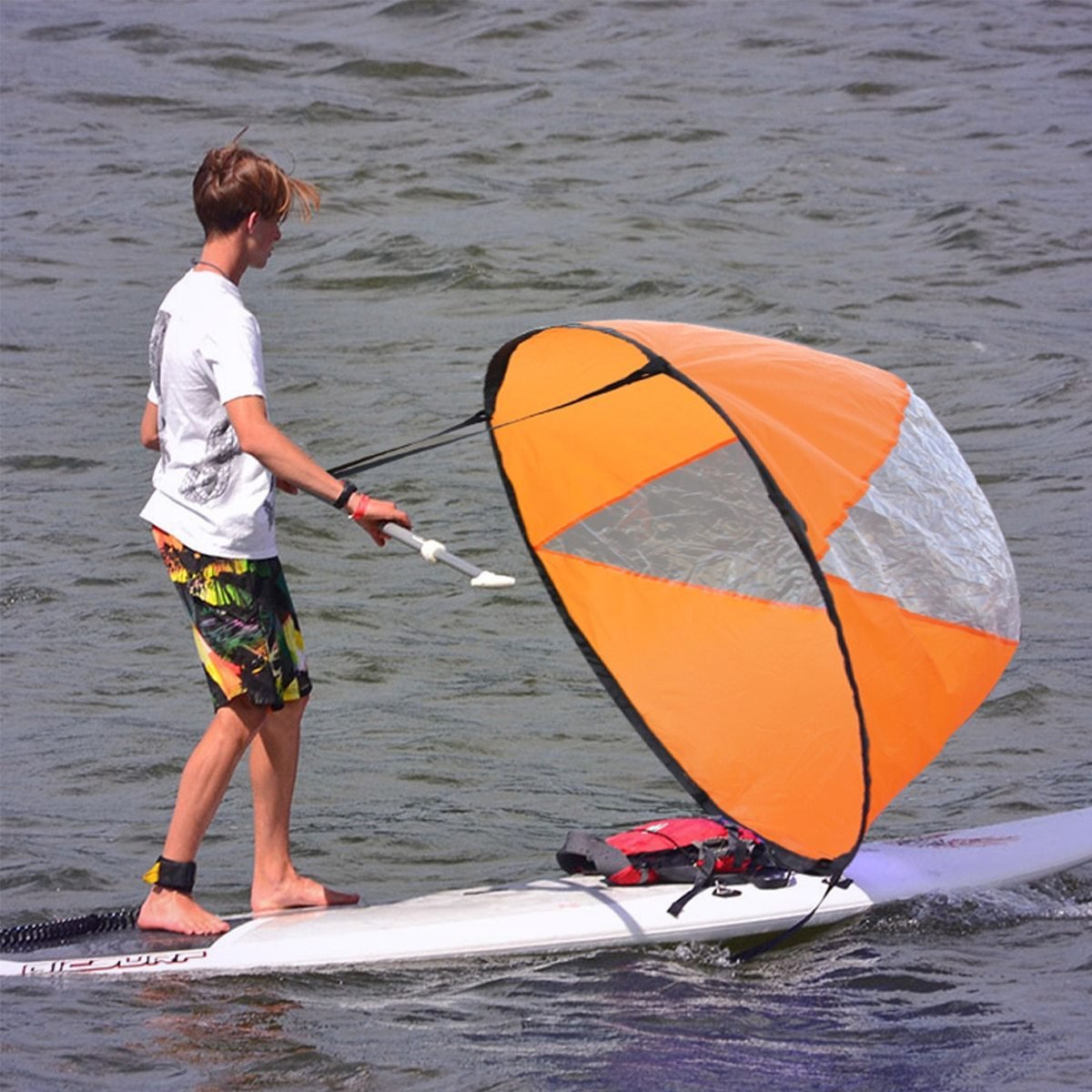 Fold-able Kayak Canoe Boat Sails
