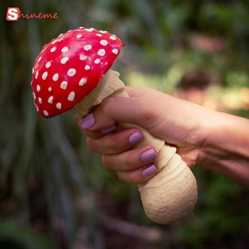 Mushroom Stress Relief Soft Squeeze Toy