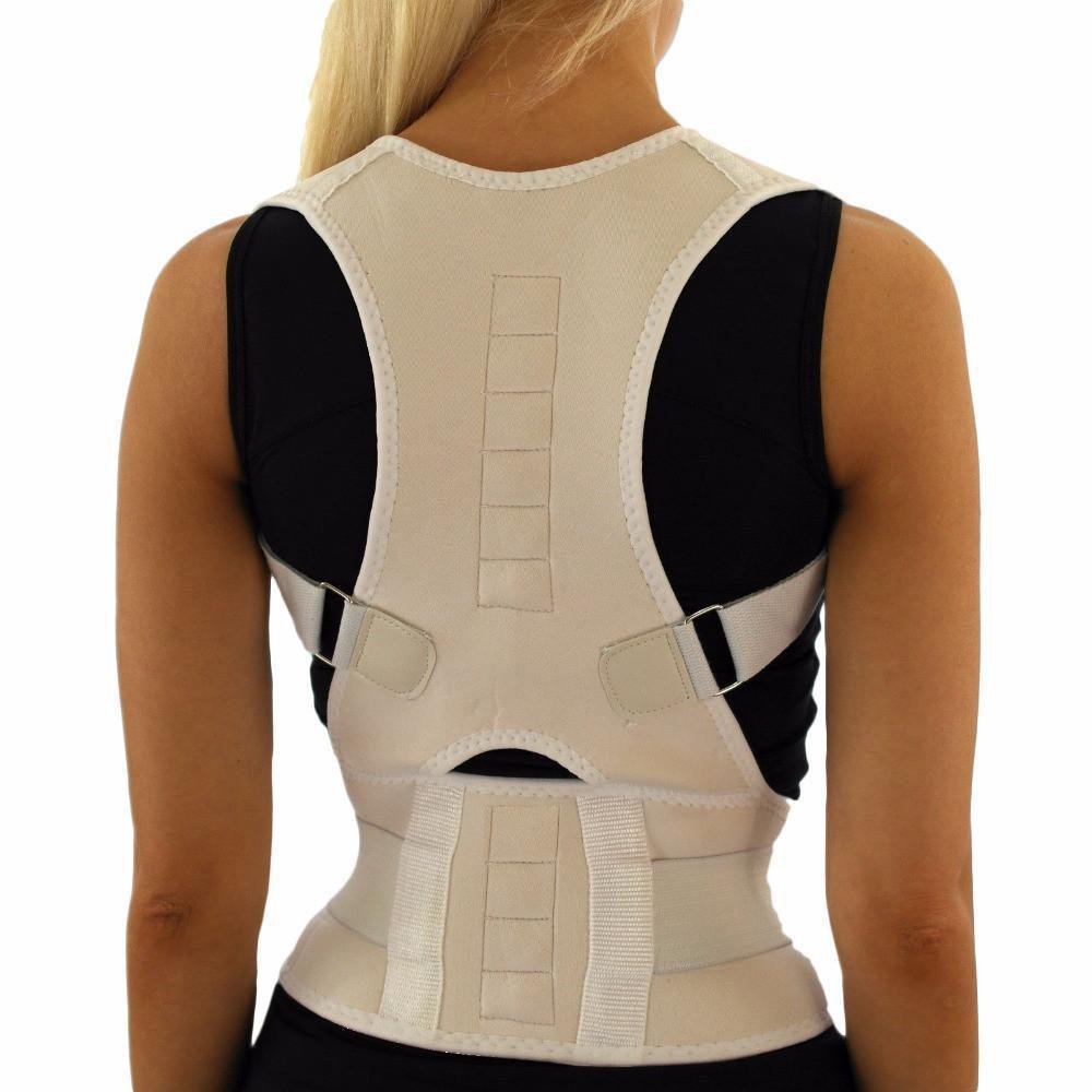 Posture-Corrective Therapy Back Brace with Magnets