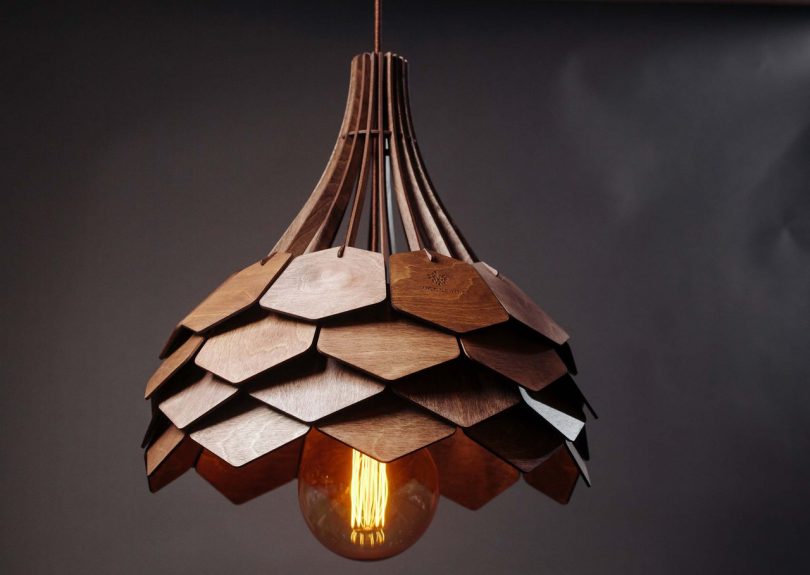 Natural Chandelier Light