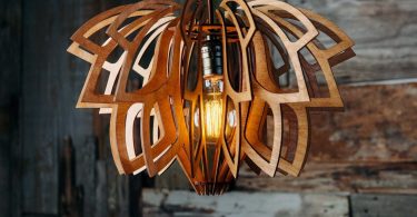 Wood Chandelier Kitchen Lighting