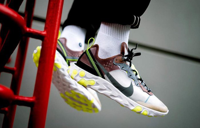 Nike React Element 87 Desert Sand