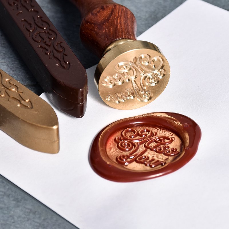Wax Sealing Stamps Set