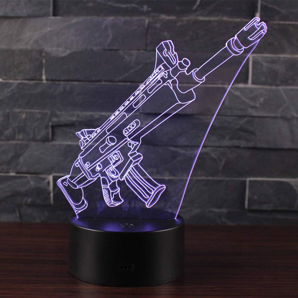 Doremy 3D Illusion LED Night Light Table Desk Lamp