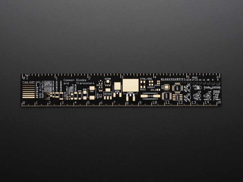 Adafruit PCB Ruler