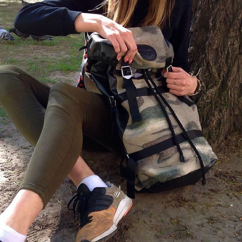 Conn Camouflage Laptop Backpack by Stighlorgan