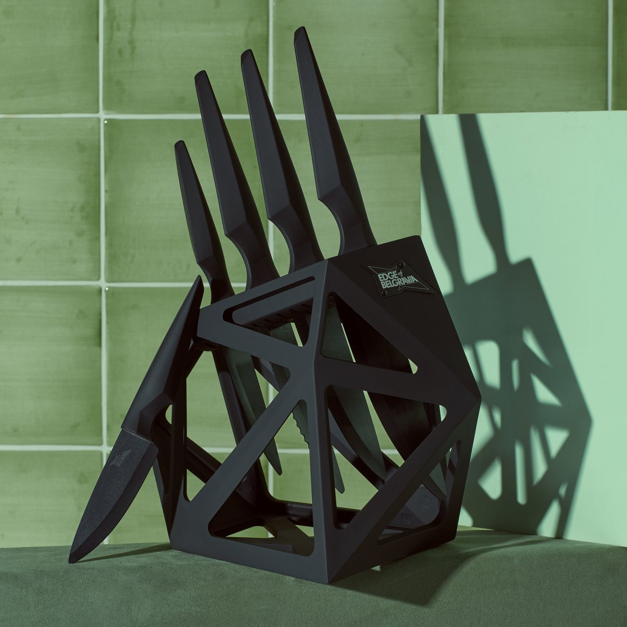 Black Diamond Knife Block