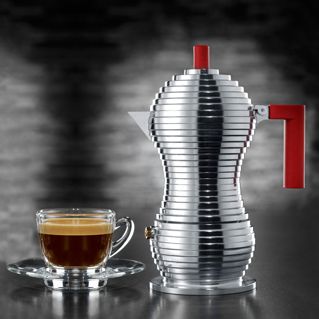 Pulcina Espresso Maker by Alessi