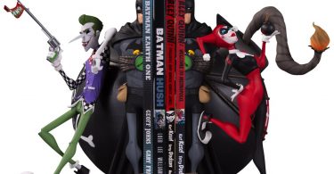 Batman Joker and Harley Bookends Statue