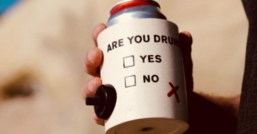 Are You Drunk Foam Can Cooler w/ Party Button by SUPERKOLDIE