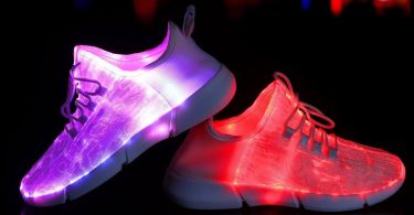 Fiber Optic LED Shoes