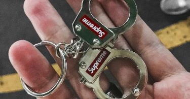 Supreme Handcuffs Keychain