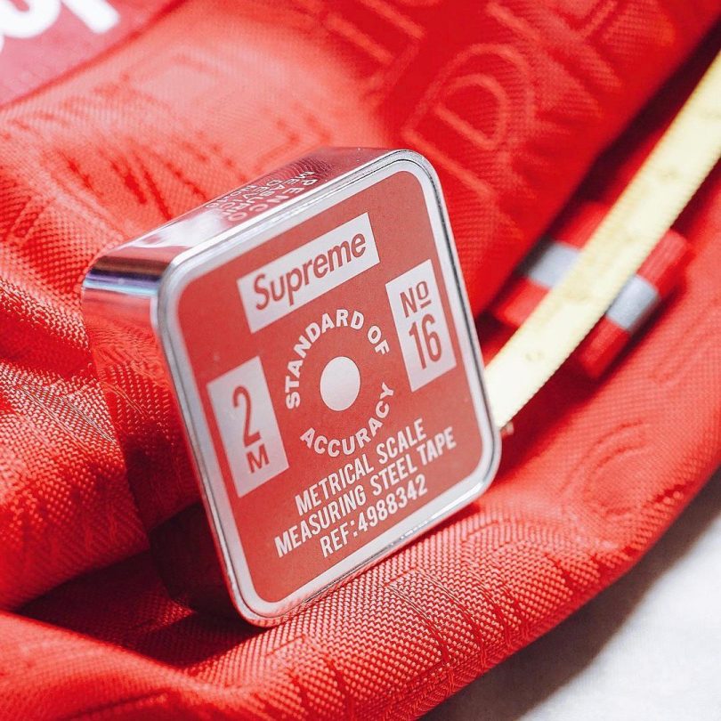 Supreme x Penco Tape Measure Red