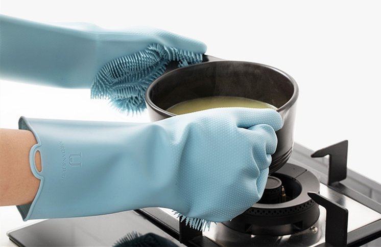 Heat Protection Dishwashing Gloves
