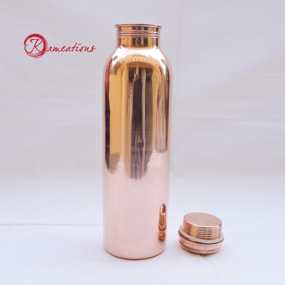 kameations Copper Yoga Water Bottle