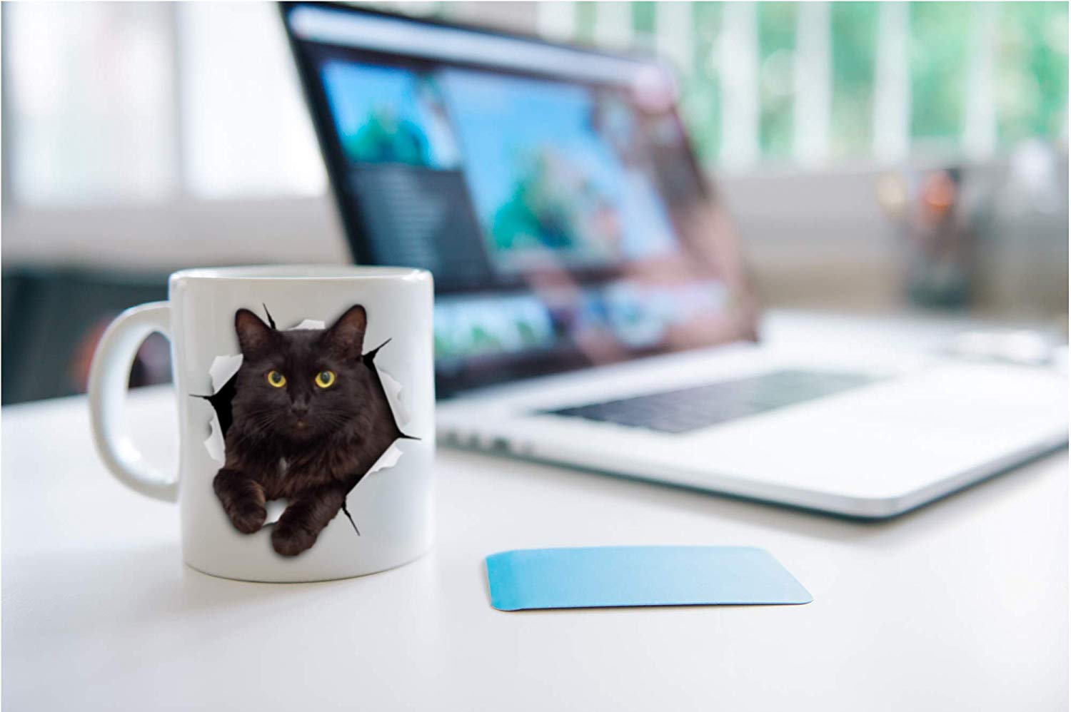 Black Cat Coffee Mug