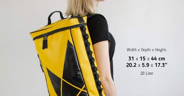 The Friendly Swede Sporty Top Load Backpack