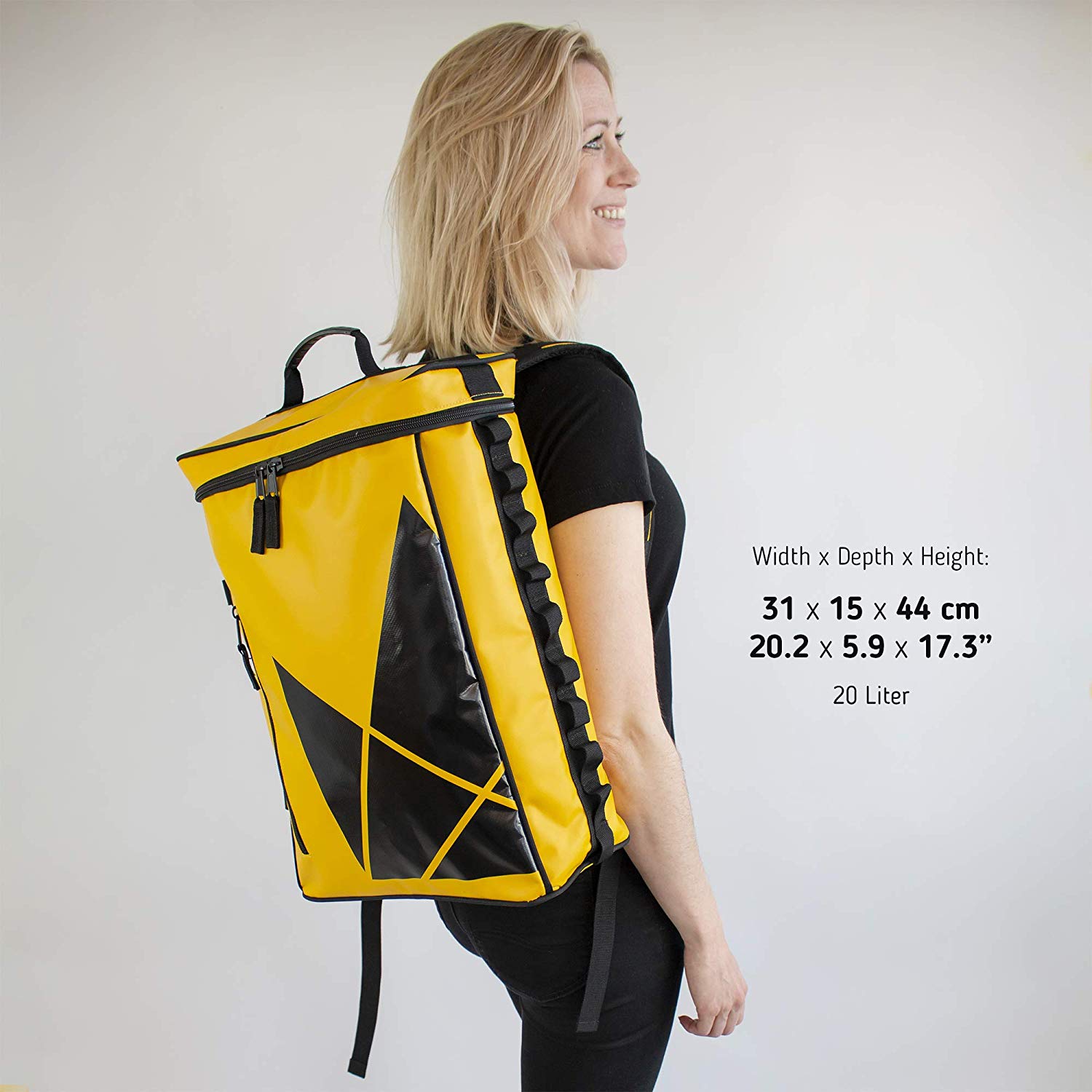 The Friendly Swede Sporty Top Load Backpack