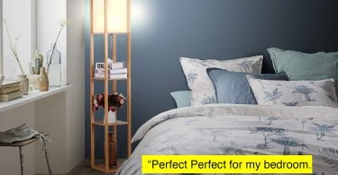 Brightech Maxwell – LED Shelf Floor Lamp