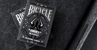 Bicycle Grid Blackout Playing Cards Poker Deck Glows in UV Light