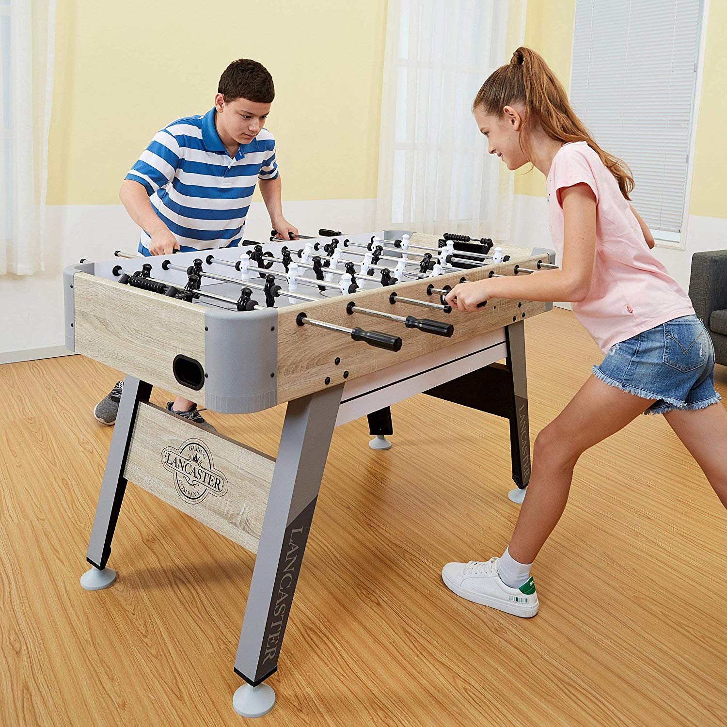 Lancaster Inch Arcade Style Fooosball Table