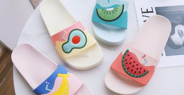 Cartoon Fruit Women Slippers