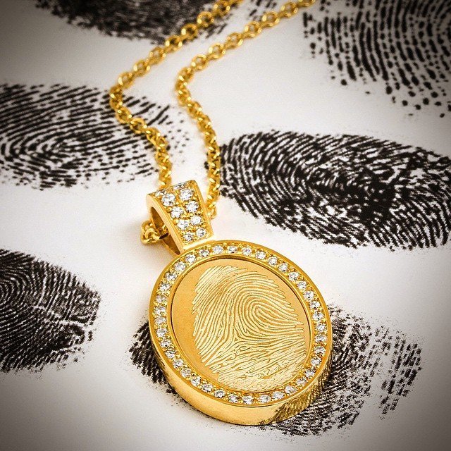 Fingerprint Pendant | | Jason of Beverly Hills