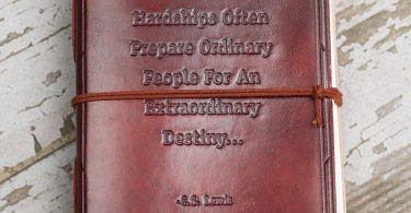 Hardships Handmade Leather Journal