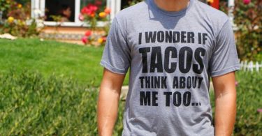 Wonder If Tacos Think About Me Too T-shirt