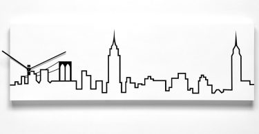 Skyline New York Wall Clock by Progetti