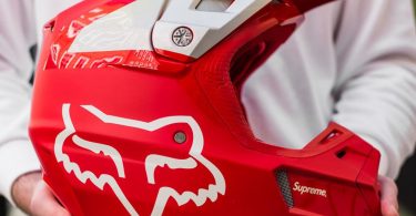 Supreme Fox Racing V2 Helmet Red