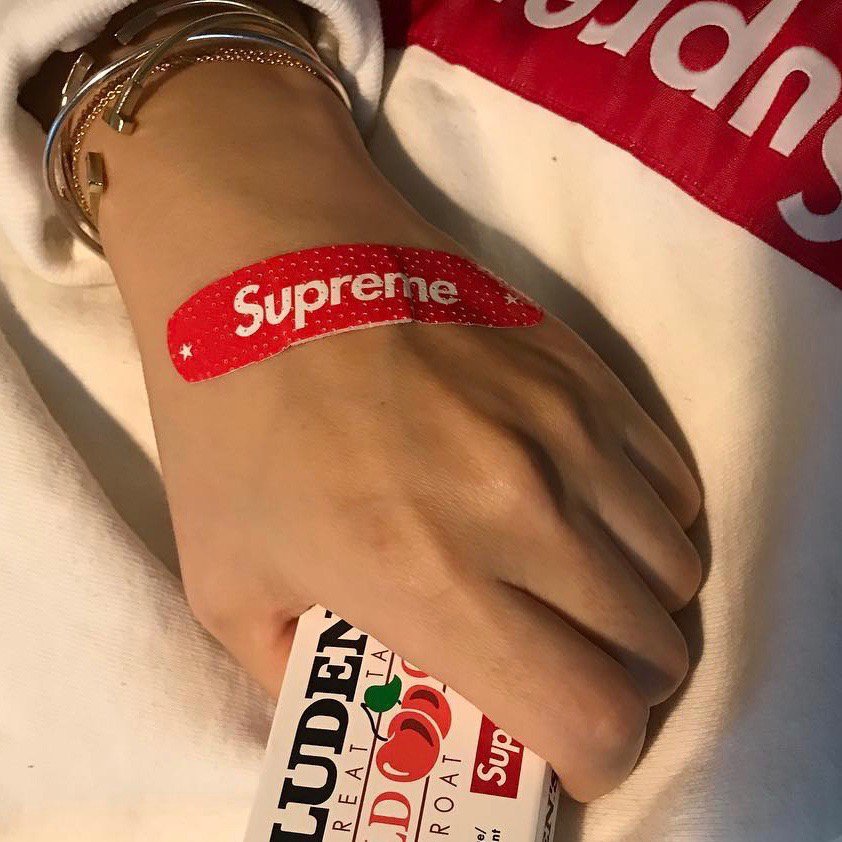 Supreme x Band Aid Adhesive Bandages