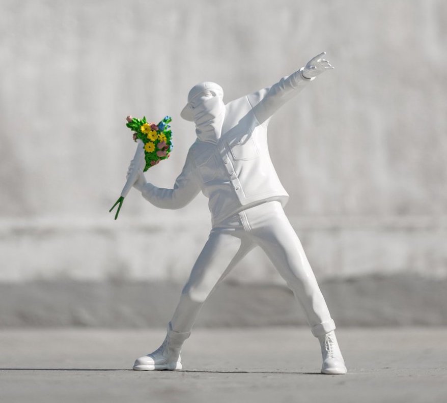 Medicom x Banksy Flower Bomber (2016)