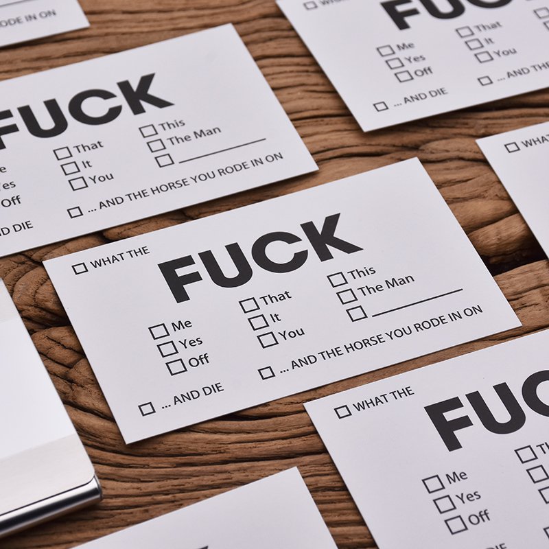 F*ck Cards