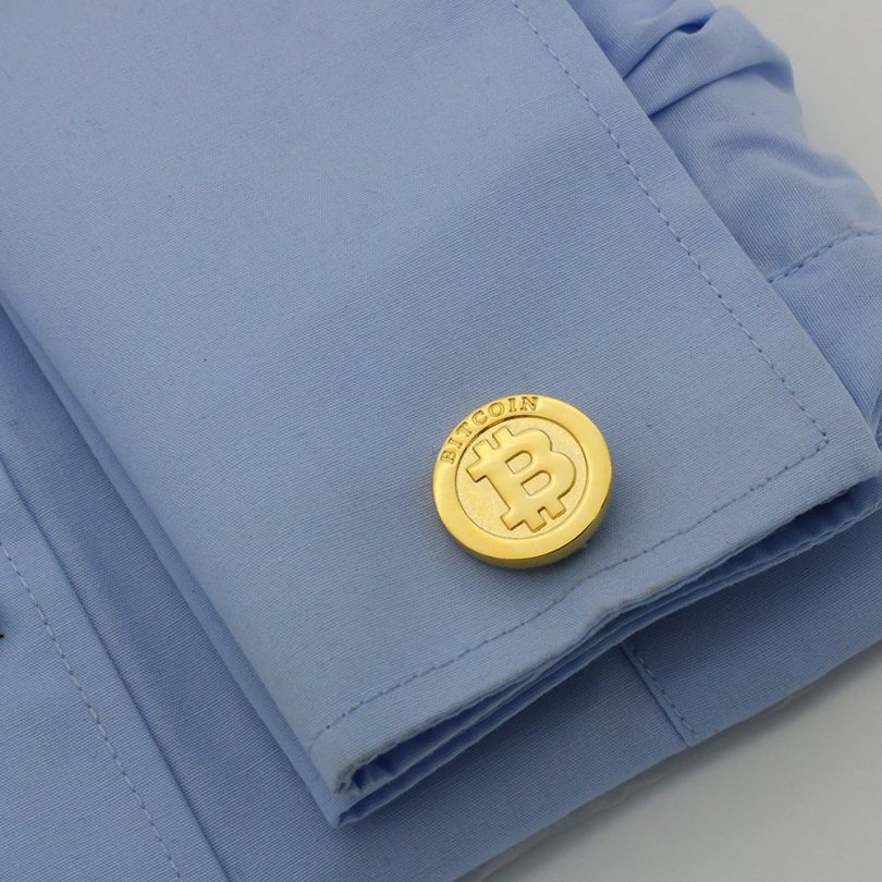 Bitcoin Cufflinks