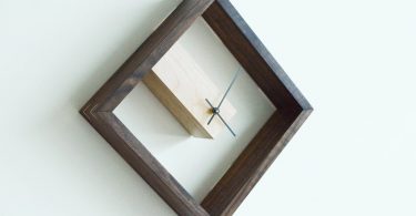 Modern Frame Wall and Table Clock