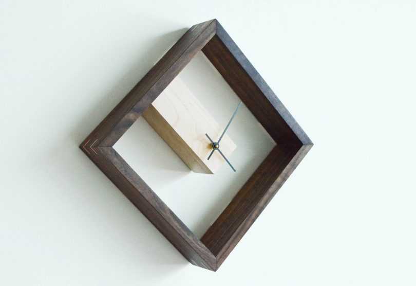 Modern Frame Wall and Table Clock