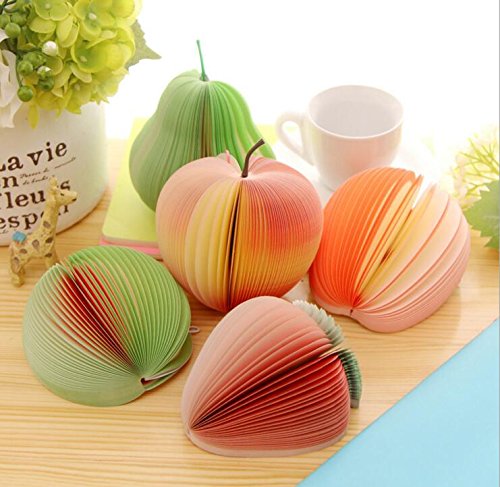 Memo Notes 3D Fruit Shape Non-Sticky