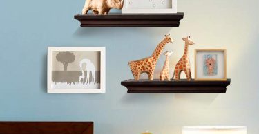 Halter Hexagonal Shaped Floating Shelves