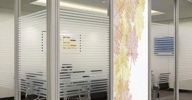 YOLIYANA Vinyl Non Adhesive Privacy Film