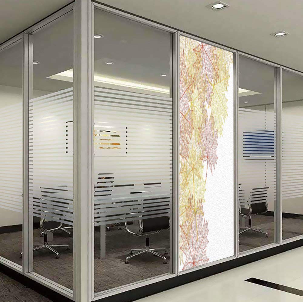 YOLIYANA Vinyl Non Adhesive Privacy Film